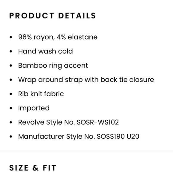 New song of style Eileen Top in Black size XS - Picture 5 of 9